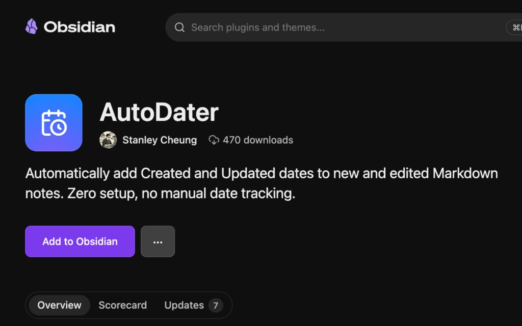 AutoDater preview